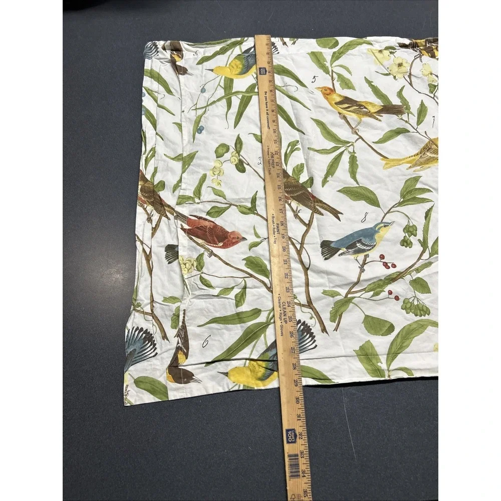 Pottery Barn Spring Sparrow Bird Floral Pillow Cover Sham 26